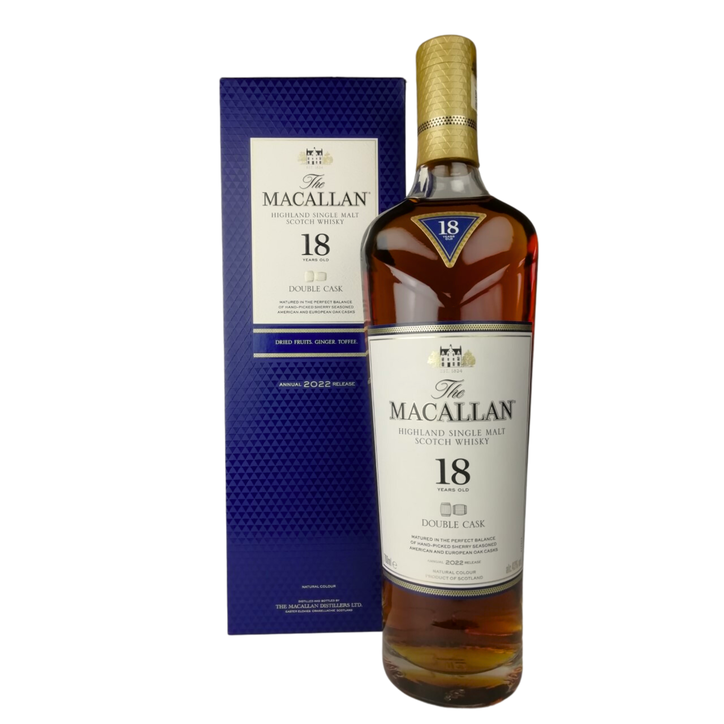 ウイスキー The MACALLAN 18 YEARS OLD DOUBLE CASK The Macallan Double Cask 18 Year Old – Whisky Drop