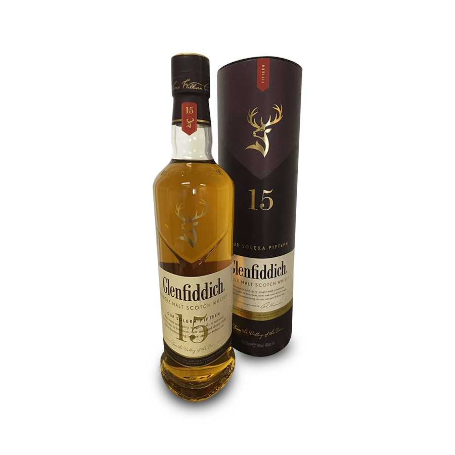 | Whisky Solera Glenfiddich 15 Embassy Old The Year Spirits