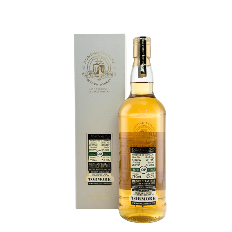Tormore 22 Year Old 1995 Dimensions