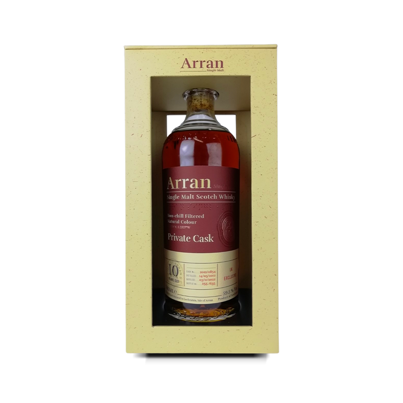 Arran 10 year Old Private Cask