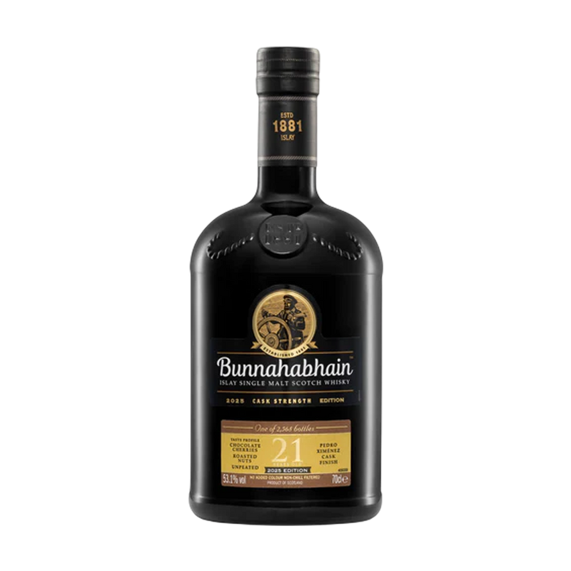 Bunnahabhain 21 Year Old Cask Strength 2025