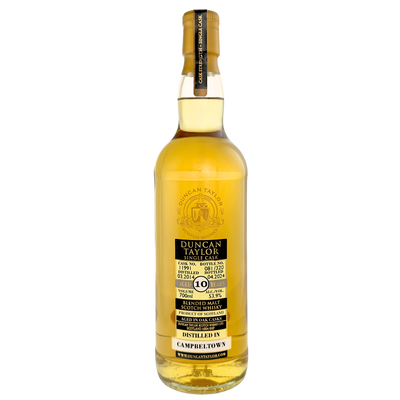 Duncan Taylor Single Cask Campbeltown Blend 2014, 10 Year Old