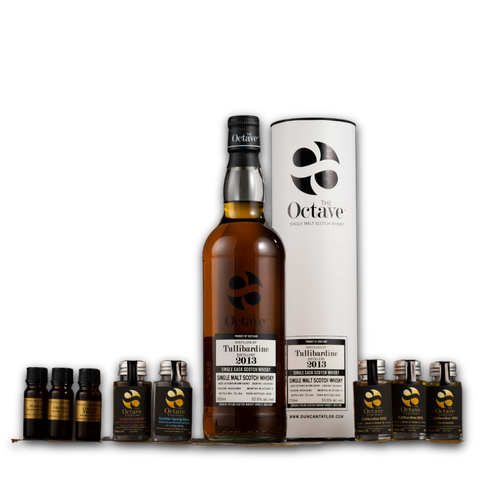 Journey Of The Octave Tullibardine 10 Year Old Tasting Kit and Bottle