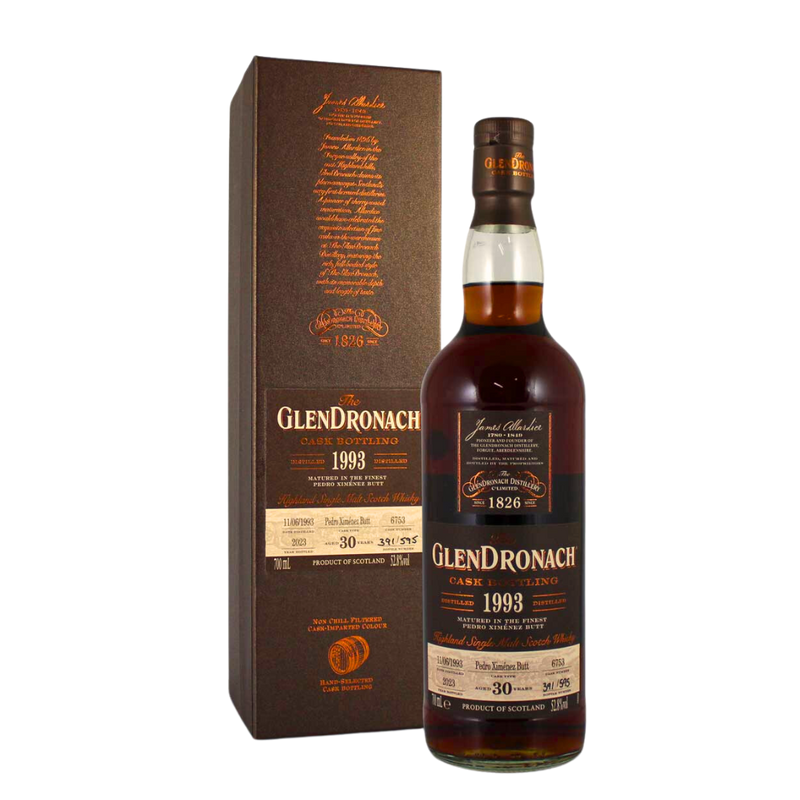 The Glendronach 30 Year Old 1993 Single Cask