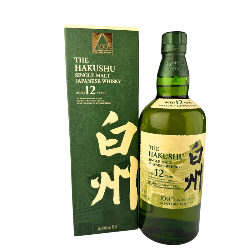 Hakushu 12 Year Old 100th Anniversary Edition