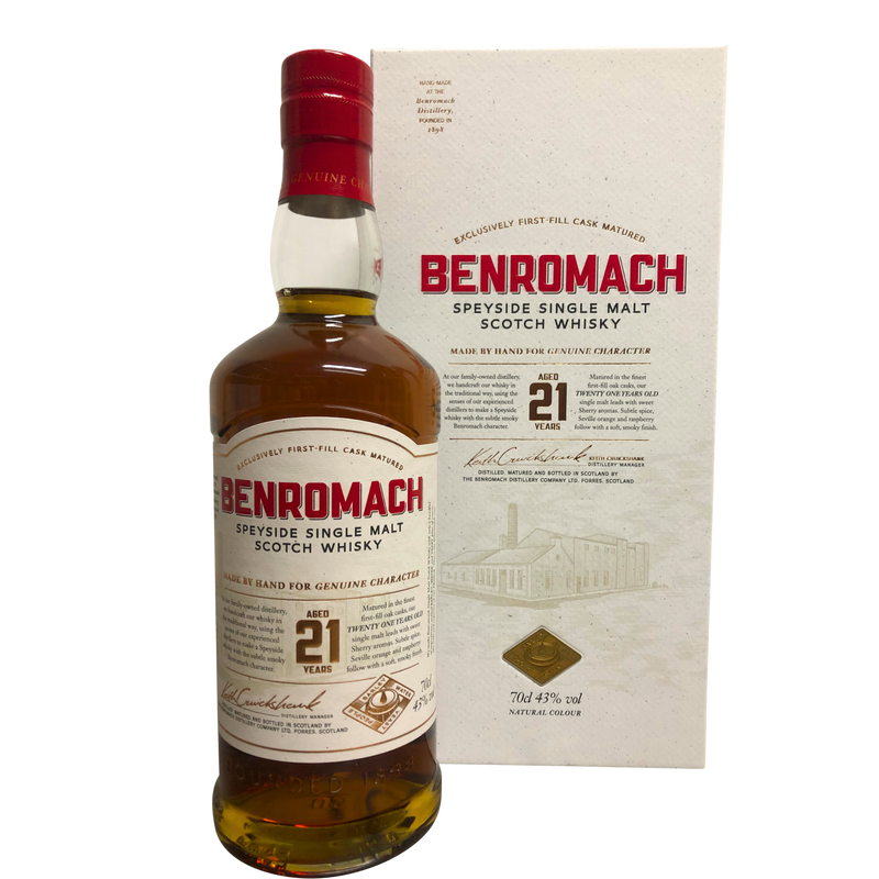 Benromach 21 Year Old