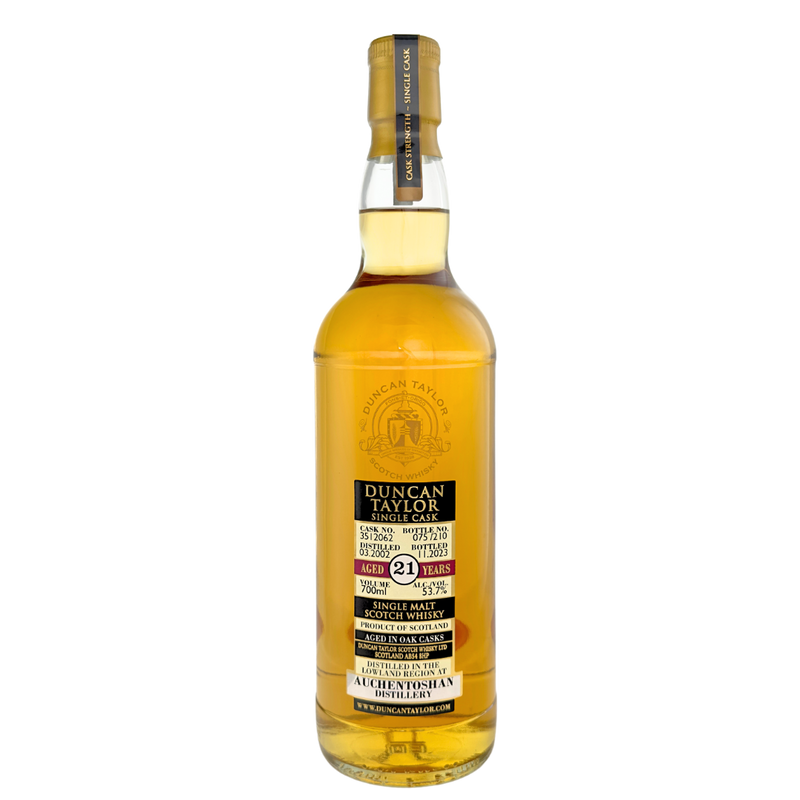 Duncan Taylor Single Cask Auchentoshan 2002, 21 Year Old