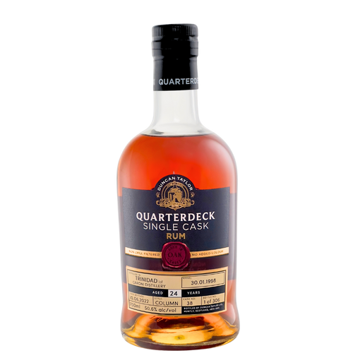 Quarterdeck Single Cask Trinidad Rum Caroni Distillery 24 Year Old