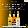 Duncan Taylor and Biscuits Live Tasting Event