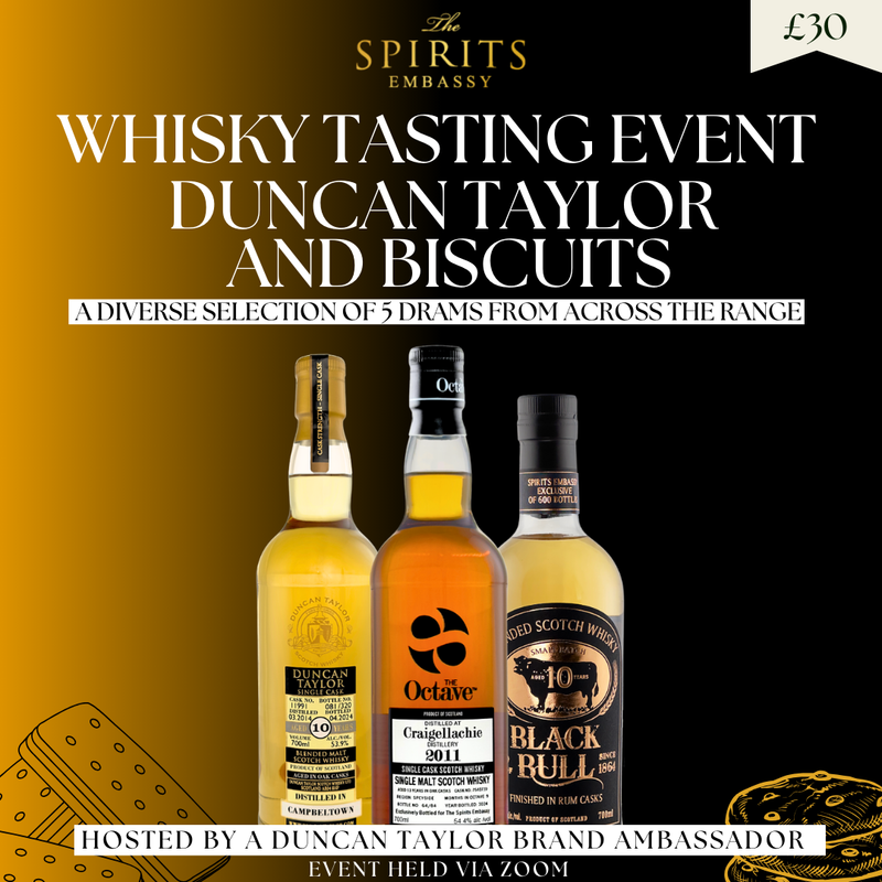 Duncan Taylor and Biscuits Live Tasting Event