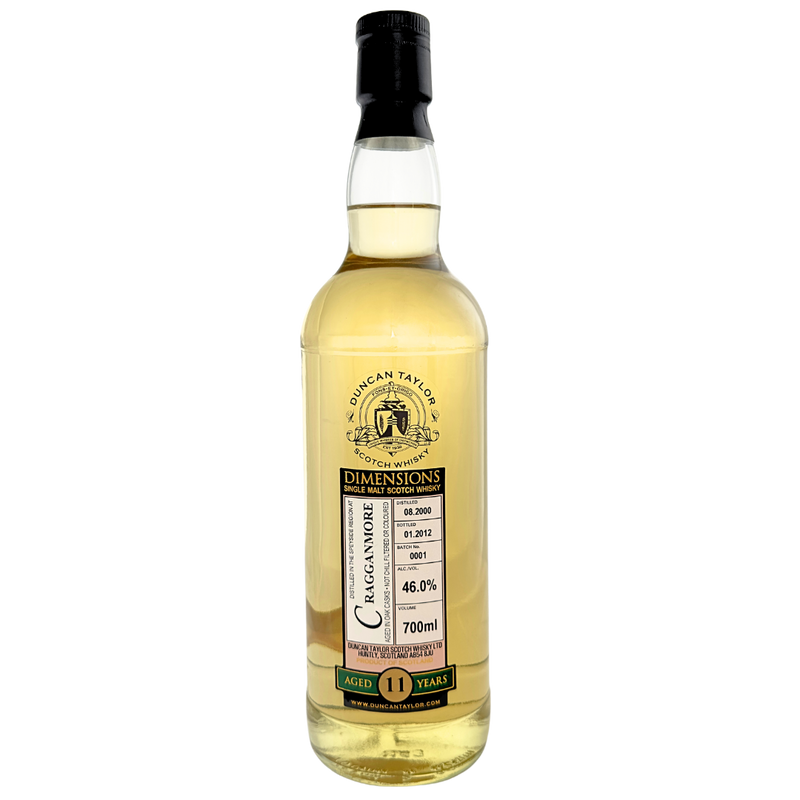 Duncan Taylor Cragganmore 2000, 11 Year Old