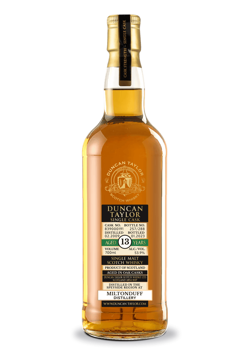 Duncan Taylor Single Cask Miltonduff 13 Year Old