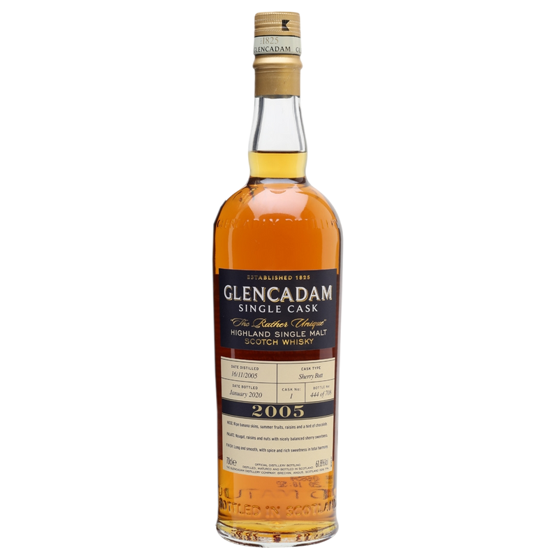 Glencadam Single Cask 2005 Sherry Butt Cask