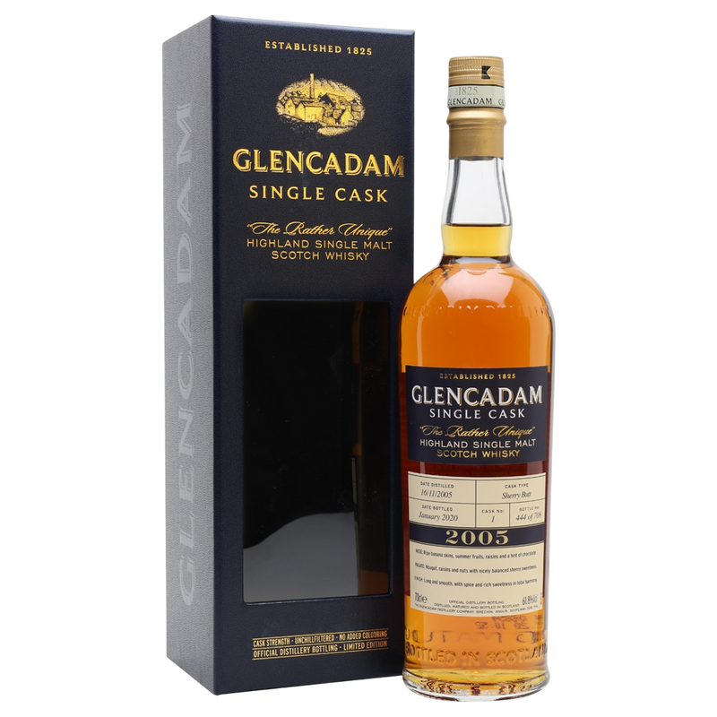 Glencadam Single Cask 2005 Sherry Butt Cask