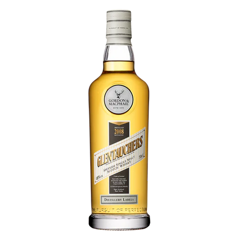 Glentauchers 2008 Distillery Labels Gordon & Macphail