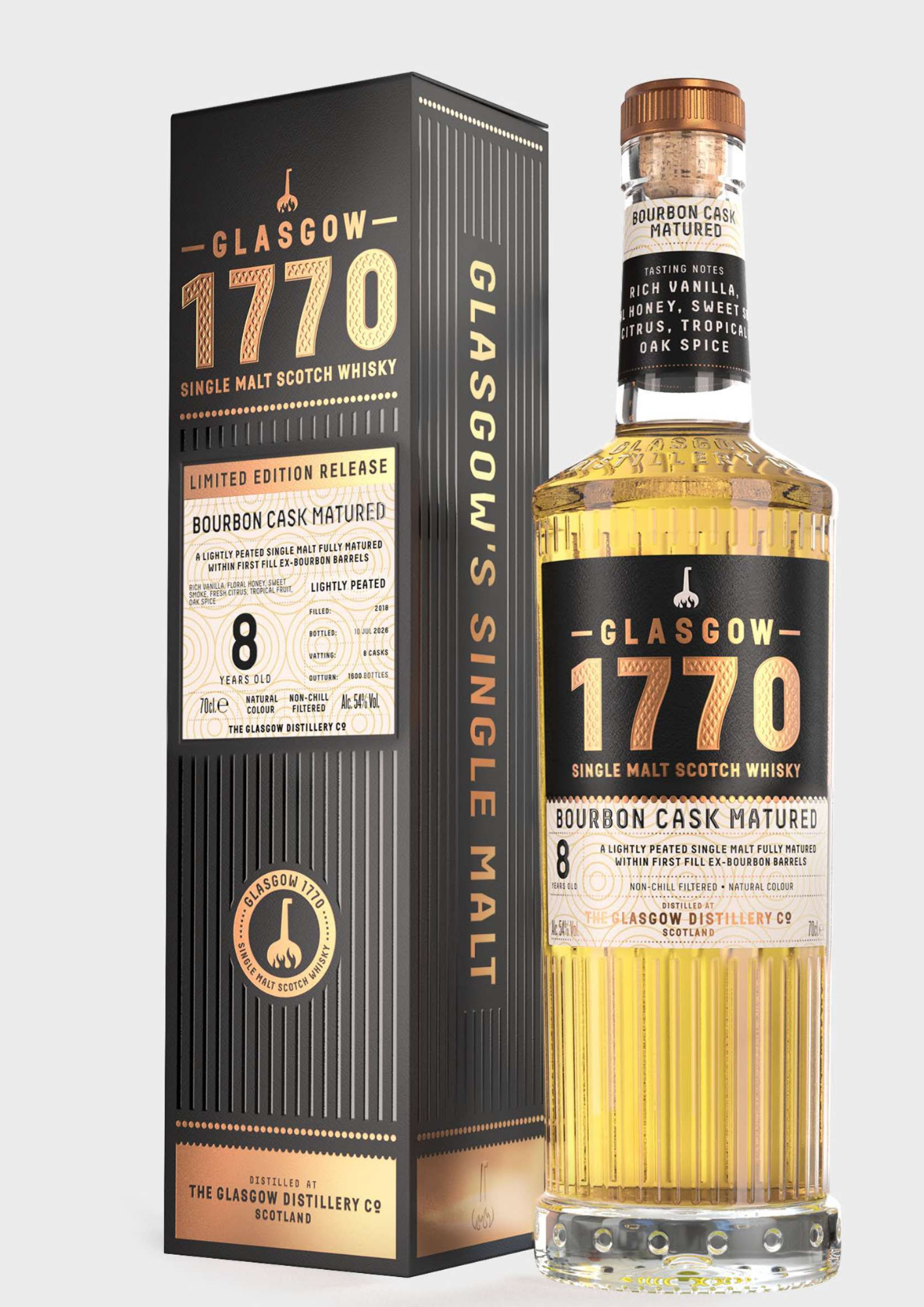 Glasgow 1770 Bourbon Cask Matured Batch 2