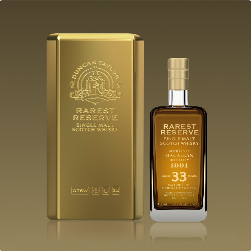 RAREST RESERVE MACALLAN 1991 AGED 33 YEARS