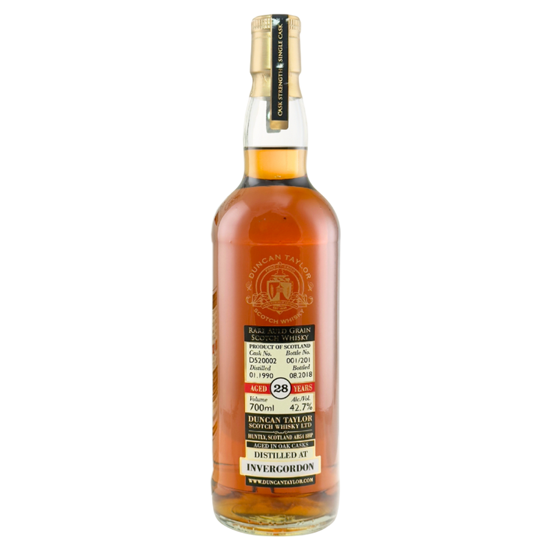 Invergordon 28 Year Old 1990 Rare Auld Grain