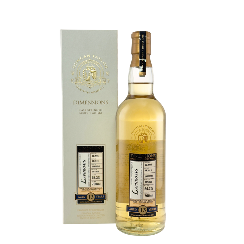 Laphroaig 13 Year Old 2005 Dimensions