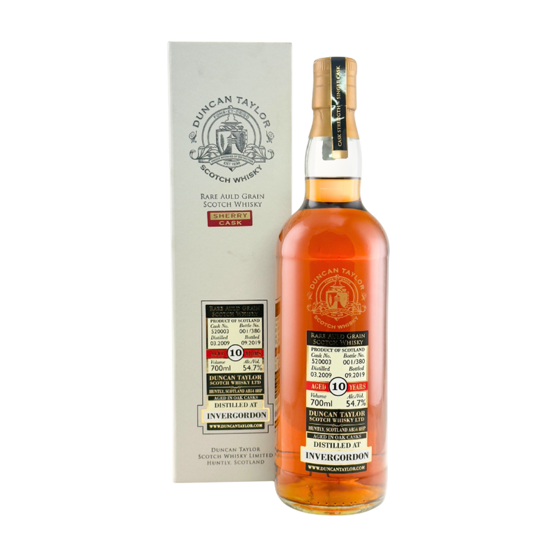 Invergordon 10 Year Old 2009 Rare Auld Grain