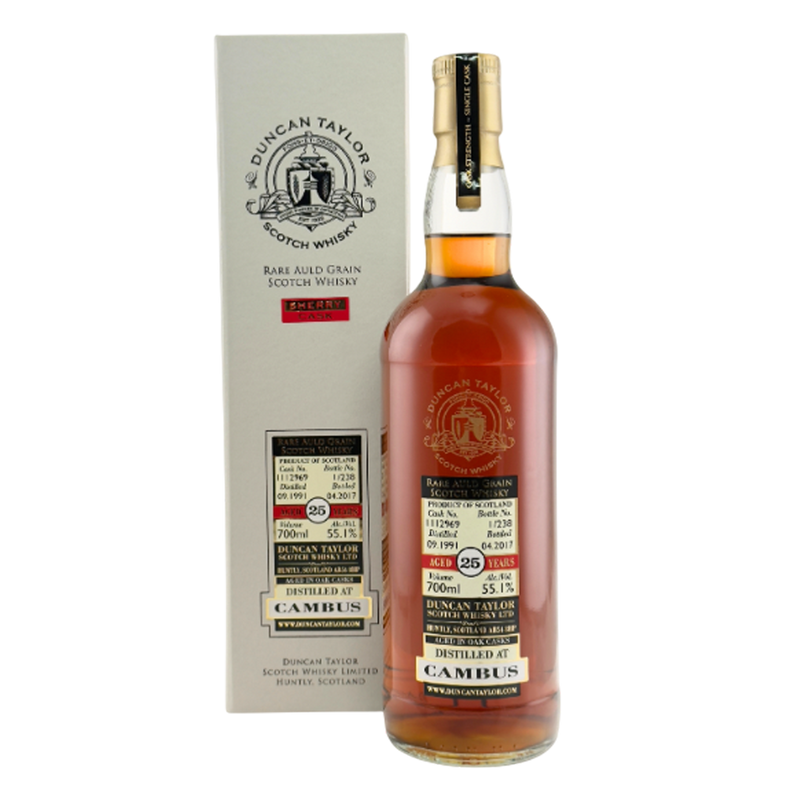 Cambus 1991, 25 Year Old Rare Auld Grain