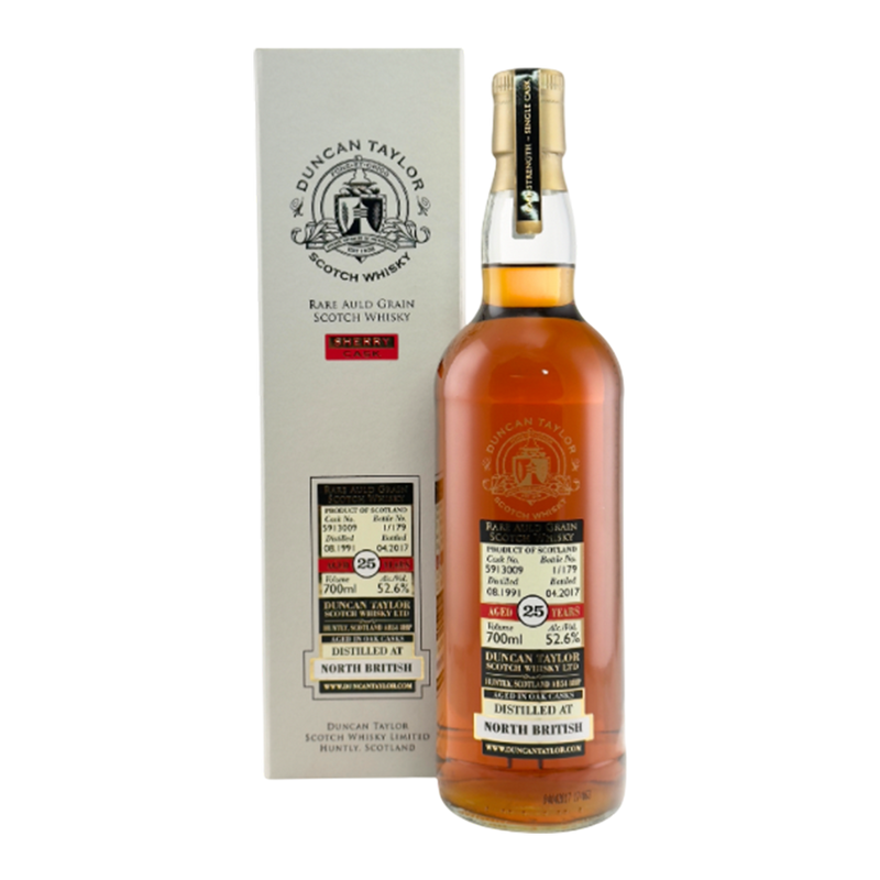 North British Sherry 1991 Rare Auld Grain