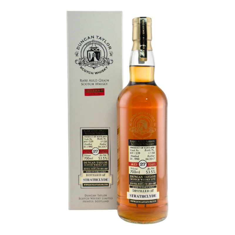 Strathclyde Sherry 27 Year Old 1990 Rare Auld Grain