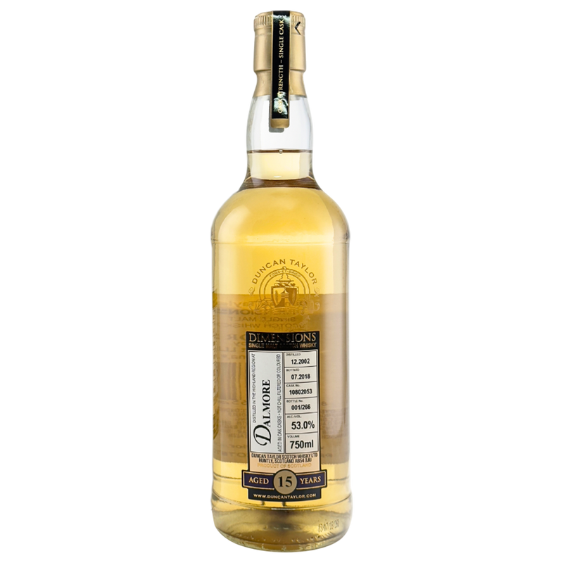 Dalmore 15 Year Old 2002 Dimensions