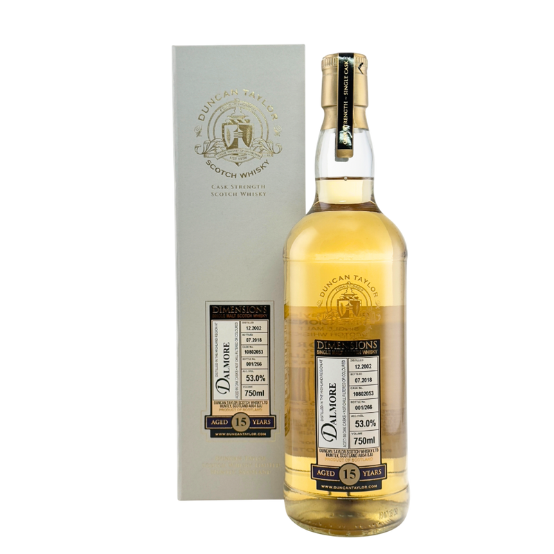 Dalmore 15 Year Old 2002 Dimensions