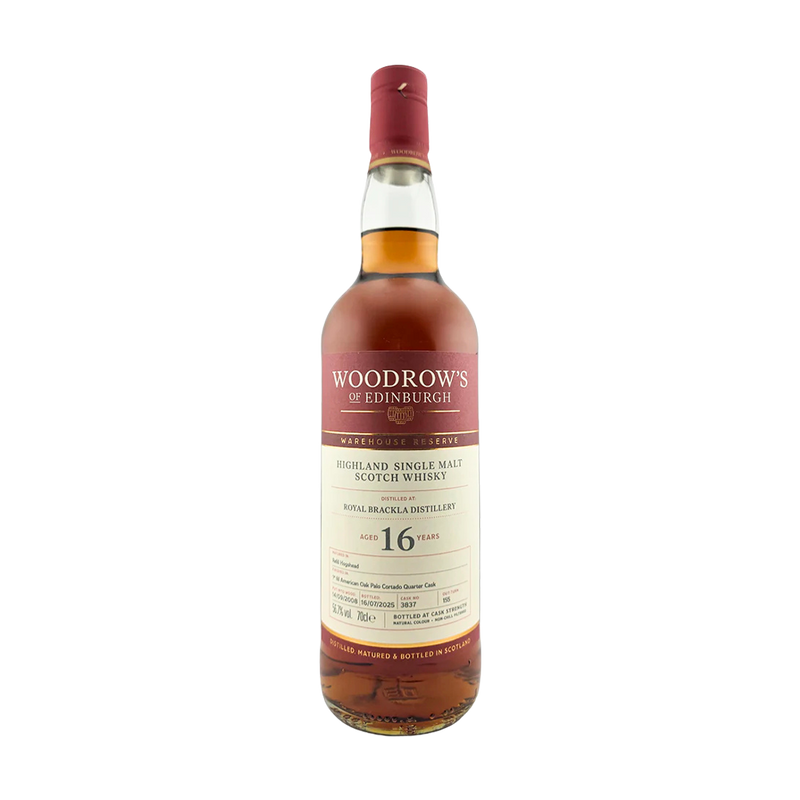 Woodrow’s Royal Brackla 16 Year Old Palo Cortado