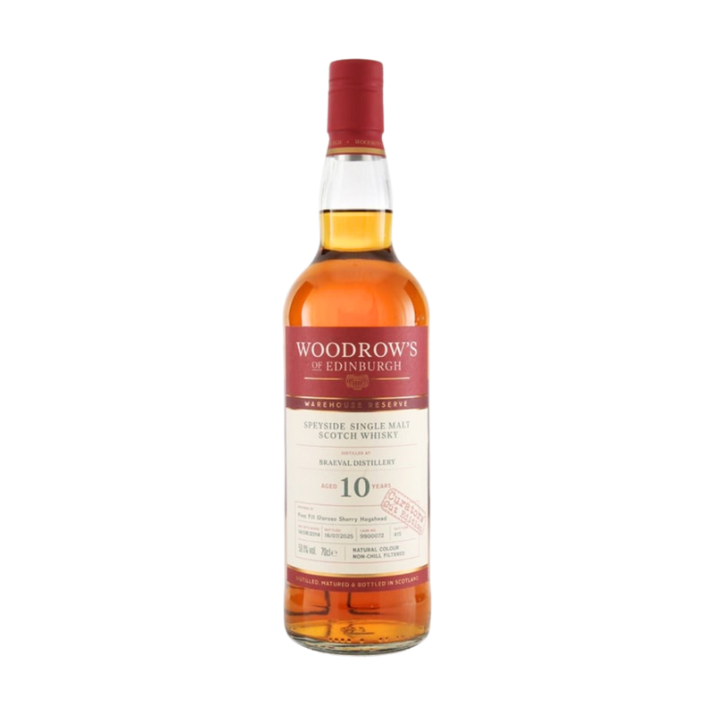 Woodrow’s Braeval 10 Year Old Oloroso