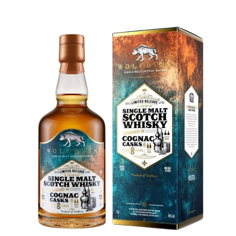 Wolfburn 8 Year Old Cognac Finish