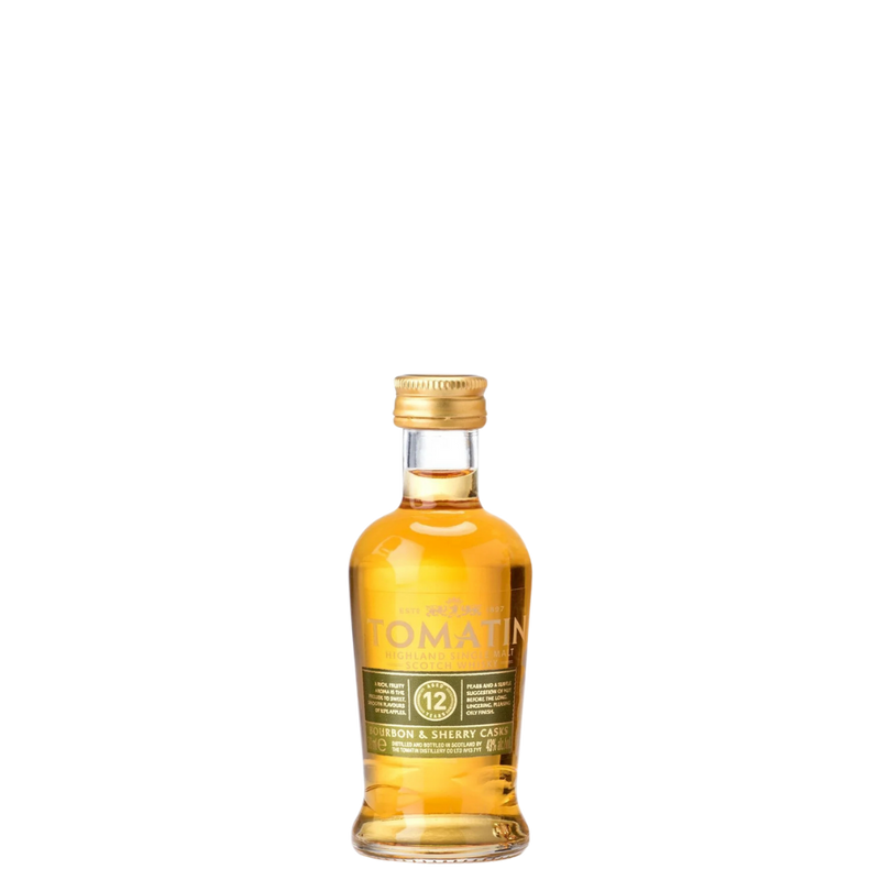 Tomatin 12 Year Old Miniature