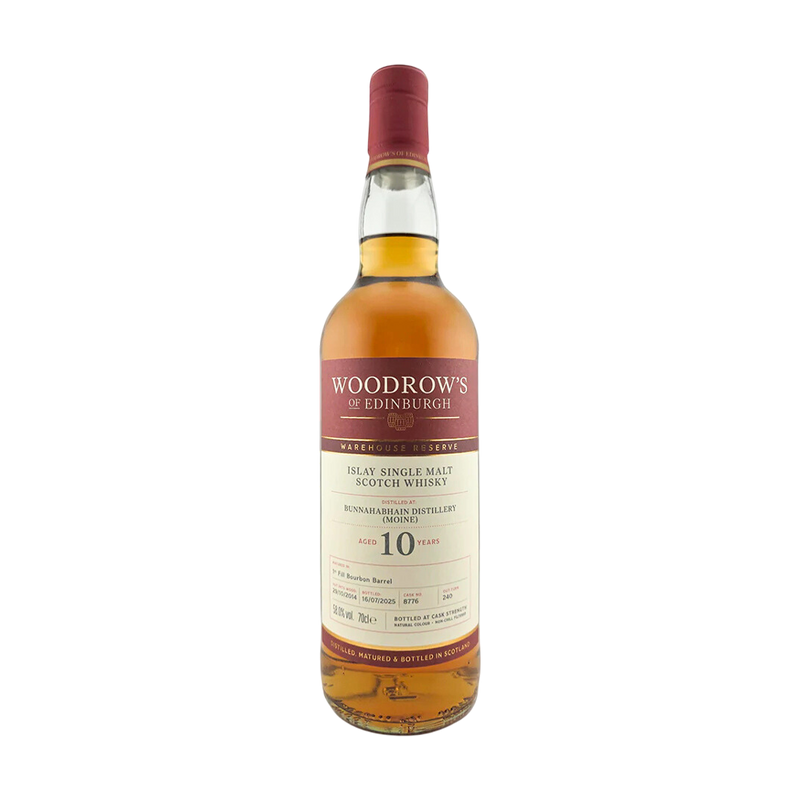 Woodrow’s Bunnahabhain 10 Year Old Bourbon Barrel