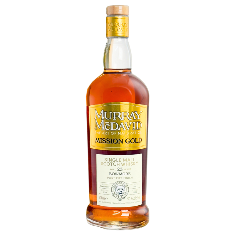 Bowmore 23 Year Old Mission Gold Murray McDavid
