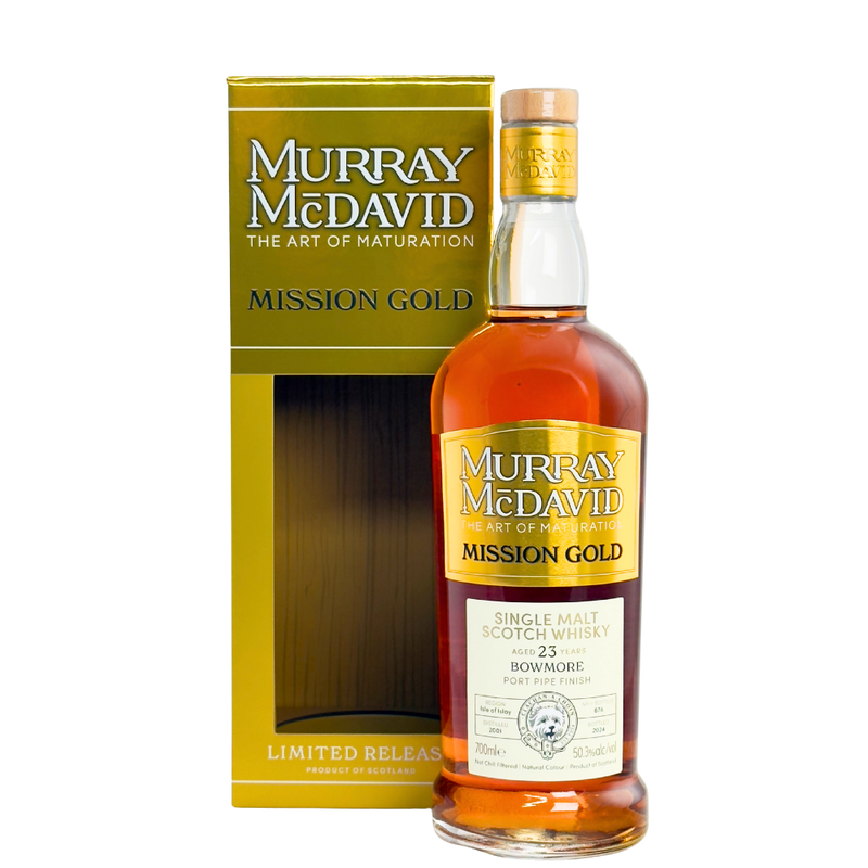Bowmore 23 Year Old Mission Gold Murray McDavid