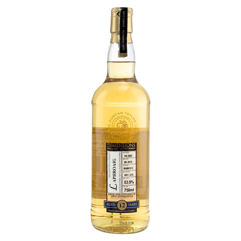 Laphroaig 12 Year Old 2005 Dimensions