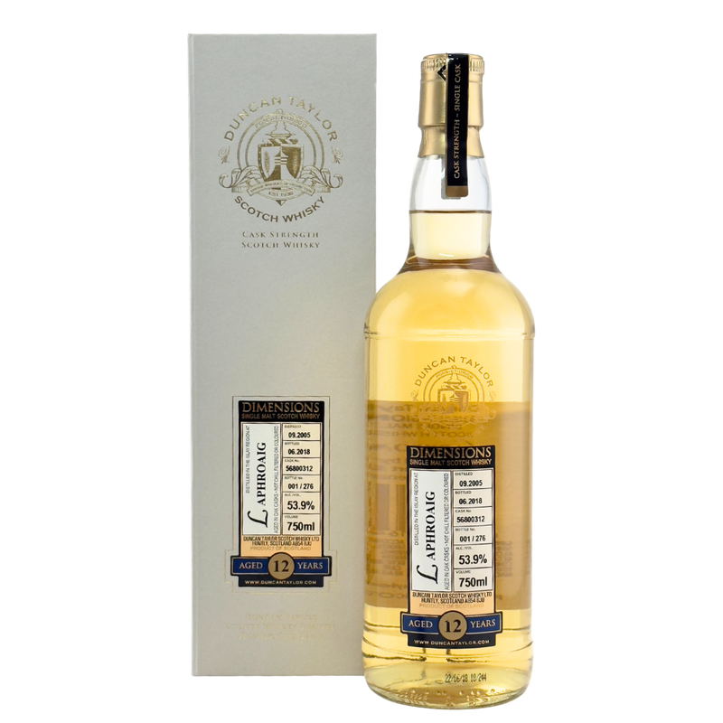 Laphroaig 12 Year Old 2005 Dimensions