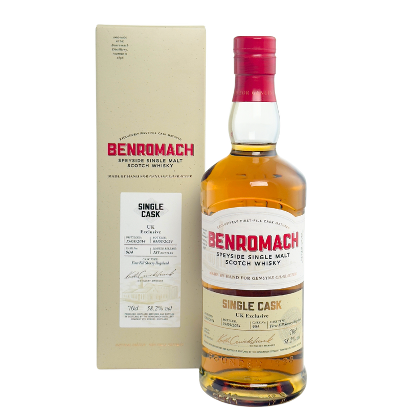 Benromach Single Cask 2014 UK Exclusive