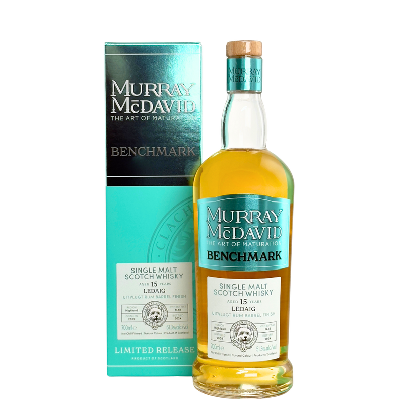 Ledaig 15 Year Old Benchmark Murray McDavid