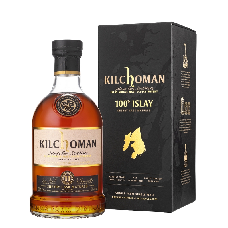 Kilchoman 100% Islay Sherry Cask Matured