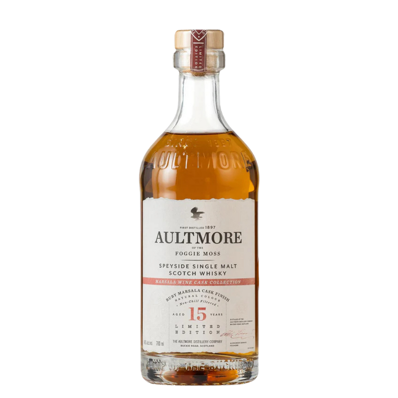 Aultmore 15 Year Old Ruby Marsala Finish