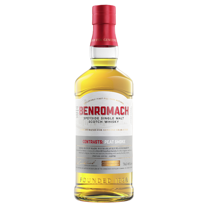 Benromach Contrasts: Peat Smoke Bourbon 2009