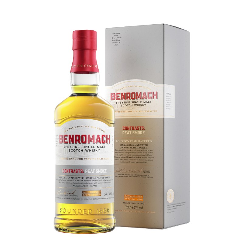 Benromach Contrasts: Peat Smoke Bourbon 2009