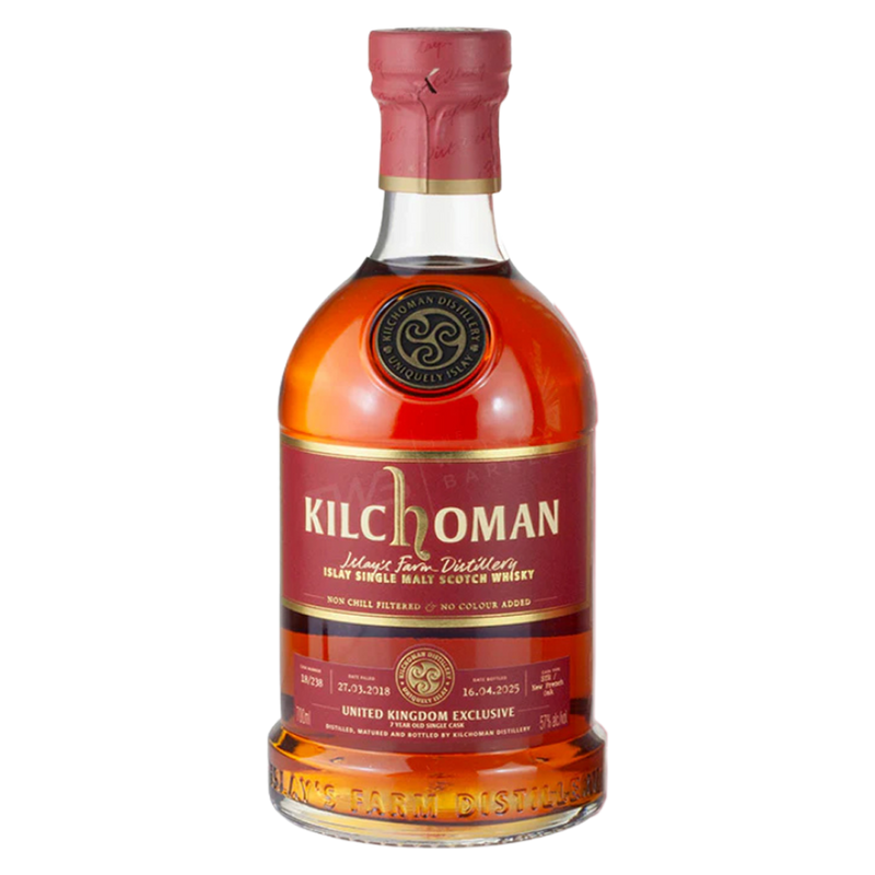 Kilchoman Single Cask 7 Year Old UK Exclusive