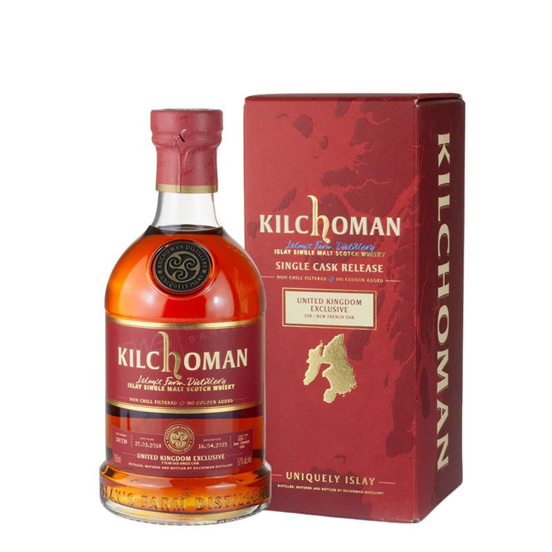 Kilchoman Single Cask 7 Year Old UK Exclusive