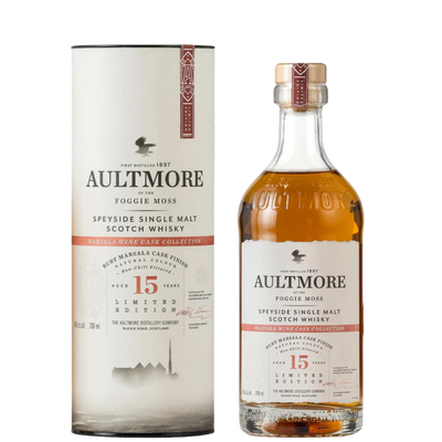 Aultmore 15 Year Old Ruby Marsala Finish