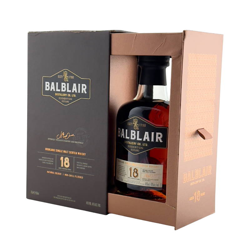 Balblair 18 Year Old - Imperfect