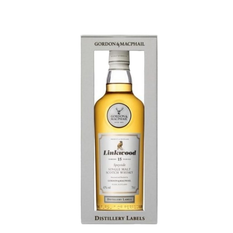 Linkwood 15 Year Old Distillery Labels Gordon & Macphail