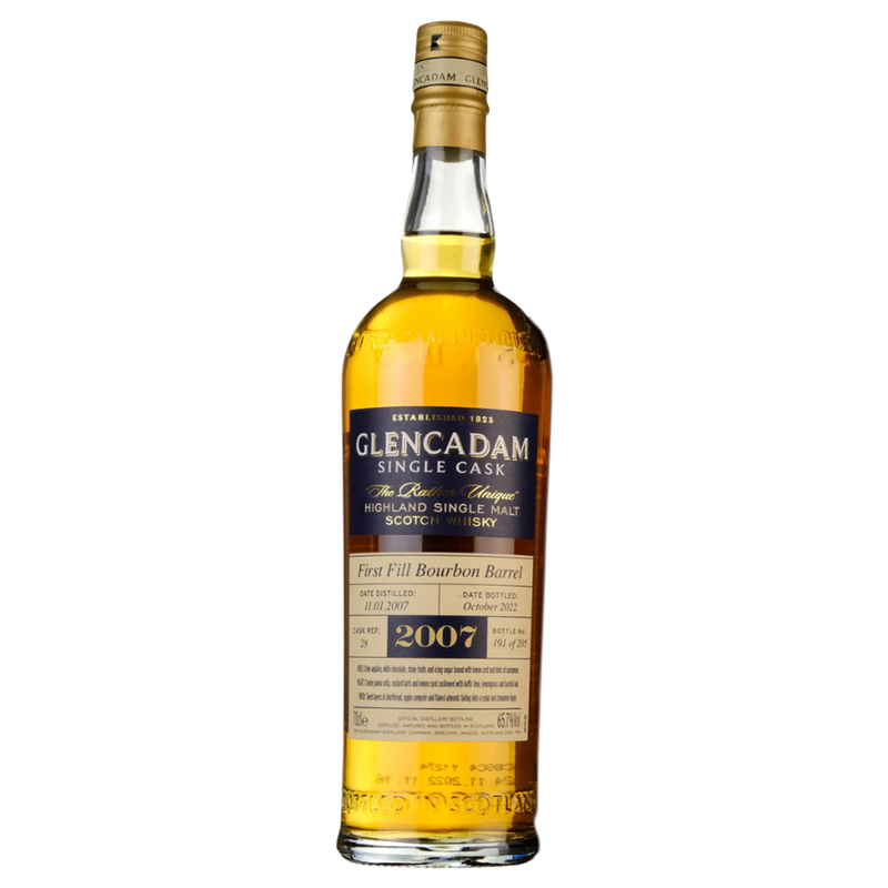Glencadam 2007 Bourbon Barrel Cask 28